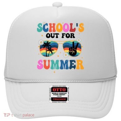Schools Out For Summer Hippie Retro Hat