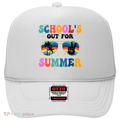 Schools Out For Summer Hippie Retro Hat