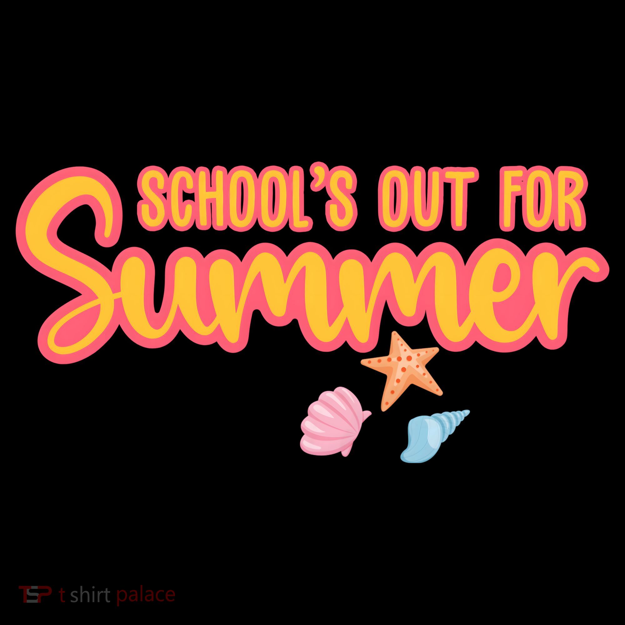 Schools Out For Summer Cute Coaster