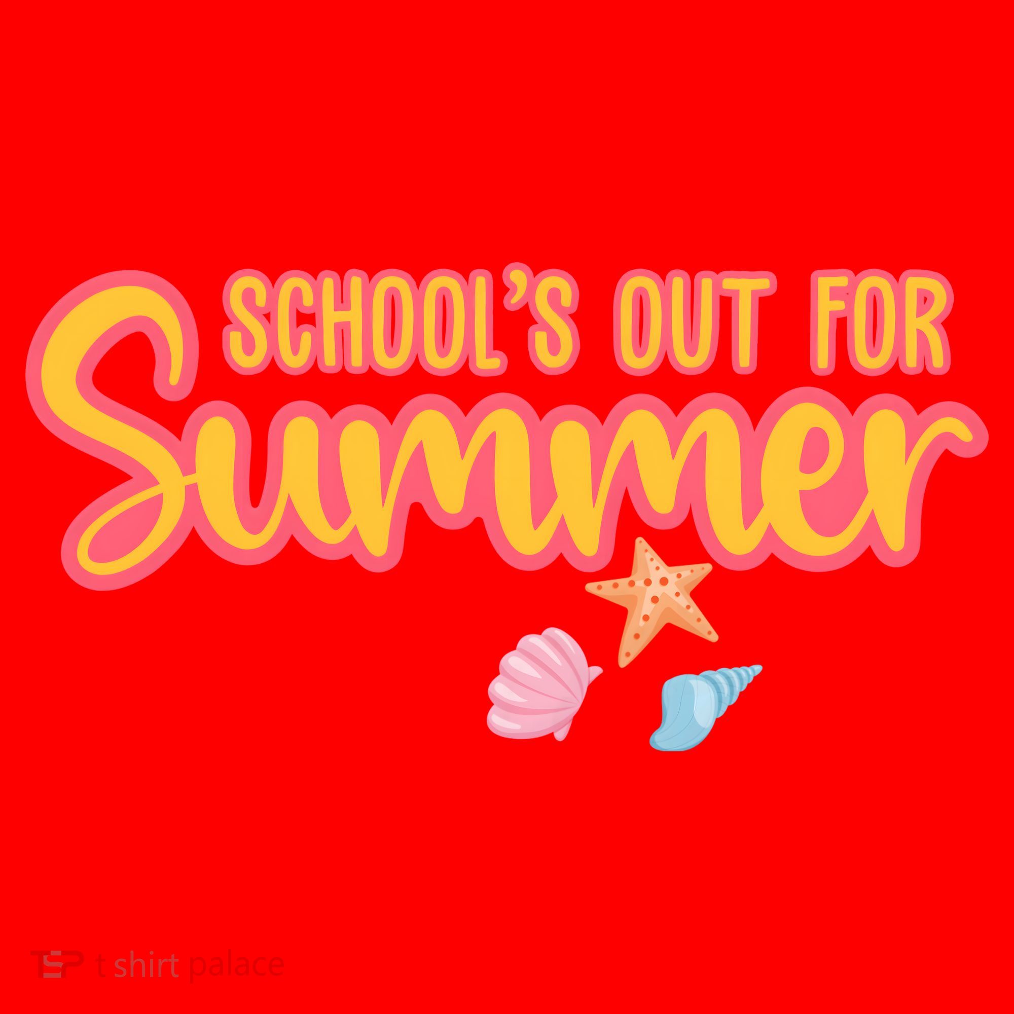 Schools Out For Summer Cute Santa Hat