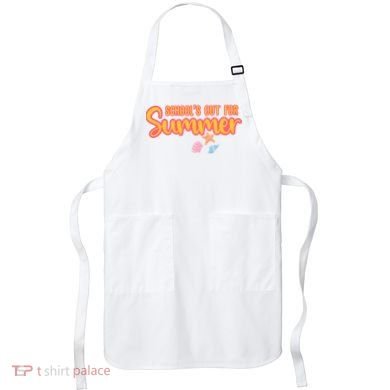 Schools Out For Summer Cute Apron