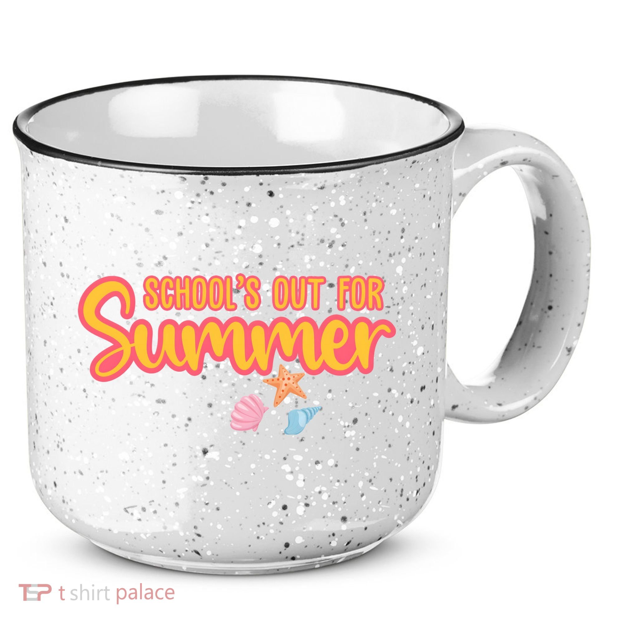 Schools Out For Summer Cute 15oz Campfire Ceramic Mug