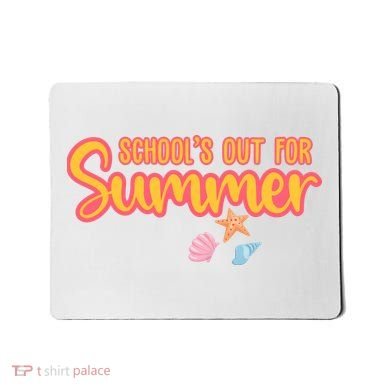 Schools Out For Summer Cute Mousepad
