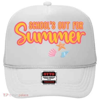 Schools Out For Summer Cute Hat