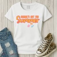 Schools Out For Summer Cute Women's T-Shirt thumb 3