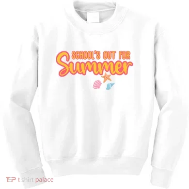 Schools Out For Summer Cute Kids Sweatshirt