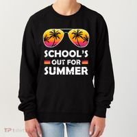 School's Out For Summer Palm Trees Women's Sweatshirt thumb 0