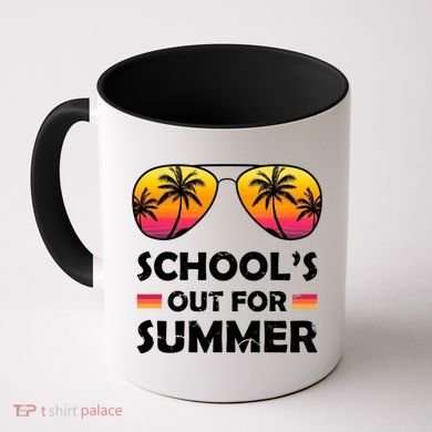 School's Out For Summer Palm Trees Coffee Mug