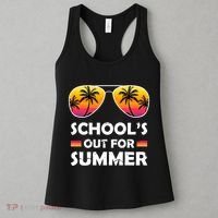 School's Out For Summer Palm Trees Women's Tank Top thumb 3