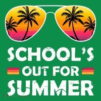 School's Out For Summer Palm Trees Mousepad thumb 1