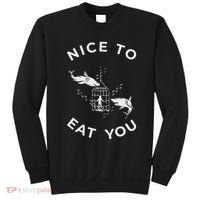 Shark Outfit For A Shark Meme Lover Sweatshirt thumb 0