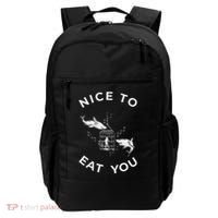 Shark Outfit For A Shark Meme Lover Backpack thumb 0