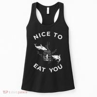 Shark Outfit For A Shark Meme Lover Women's Tank Top thumb 0