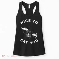 Shark Outfit For A Shark Meme Lover Women's Tank Top thumb 0