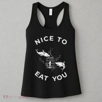 Shark Outfit For A Shark Meme Lover Women's Tank Top thumb 3