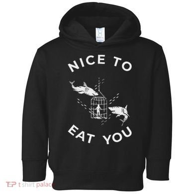 Shark Outfit For A Shark Meme Lover Toddler Hoodie