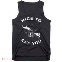 Shark Outfit For A Shark Meme Lover Tank Top thumb 0