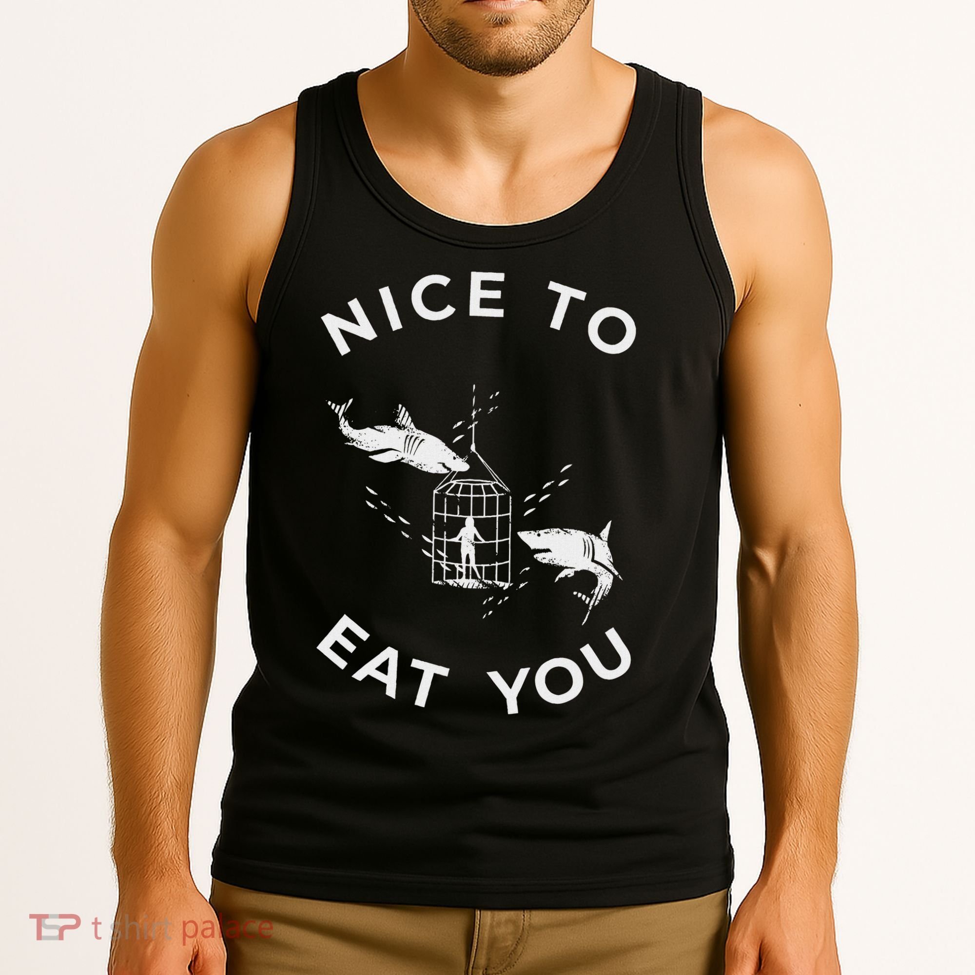 Shark Outfit For A Shark Meme Lover Tank Top