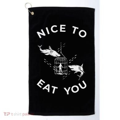 Shark Outfit For A Shark Meme Lover Golf Towel