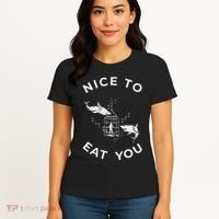 Shark Outfit For A Shark Meme Lover Women's T-Shirt thumb 4