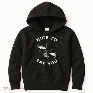 Shark Outfit For A Shark Meme Lover Kids Hoodie