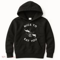 Shark Outfit For A Shark Meme Lover Kids Hoodie thumb 0