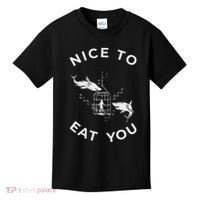 Shark Outfit For A Shark Meme Lover Kids T-Shirt thumb 0