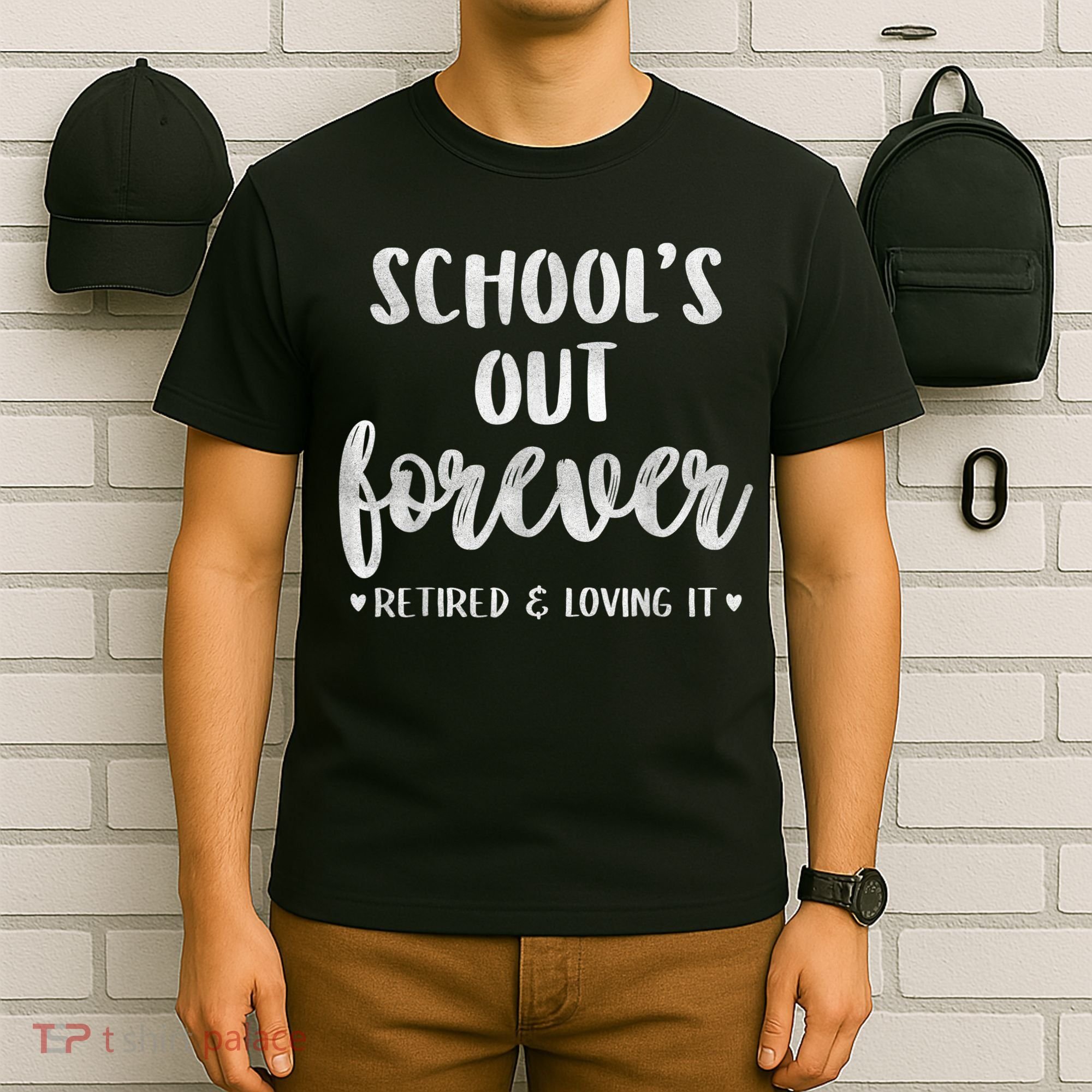 School's Out Forever Retired Teacher Retirement T-Shirt