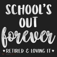 School's Out Forever Retired Teacher Retirement Beanie thumb 2