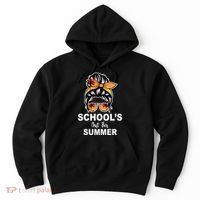 Schools Out For Summer Female Bun Sunglass Hoodie thumb 0