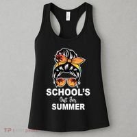 Schools Out For Summer Female Bun Sunglass Women's Tank Top thumb 3