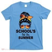 Schools Out For Summer Female Bun Sunglass T-Shirt thumb 0