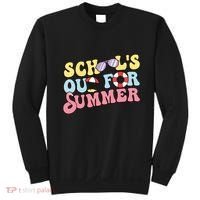 Schools Out For Summer Graduation Students Teacher Vacation. Sweatshirt thumb 0