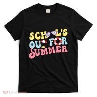 Schools Out For Summer Graduation Students Teacher Vacation. T-Shirt thumb 0