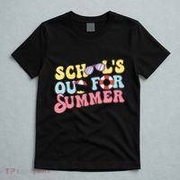 Schools Out For Summer Graduation Students Teacher Vacation. T-Shirt thumb 5