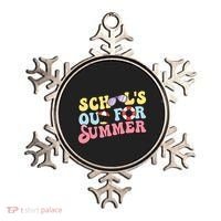 Schools Out For Summer Graduation Students Teacher Vacation. Ornament thumb 0