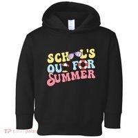 Schools Out For Summer Graduation Students Teacher Vacation. Toddler Hoodie thumb 0