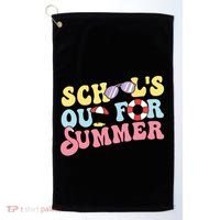 Schools Out For Summer Graduation Students Teacher Vacation. Golf Towel thumb 0