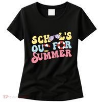 Schools Out For Summer Graduation Students Teacher Vacation. Women's T-Shirt thumb 0