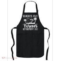 Schools Out Forever Retirement Apron thumb 0