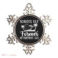 Schools Out Forever Retirement Ornament thumb 0