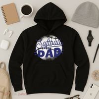 Softball Dad Hoodie thumb 3