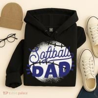 Softball Dad Hoodie thumb 4