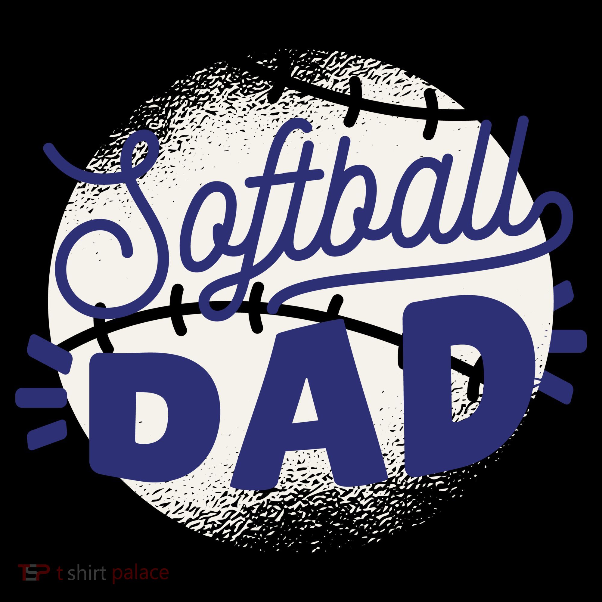 Softball Dad Long Sleeve Shirt
