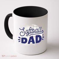 Softball Dad Coffee Mug thumb 0