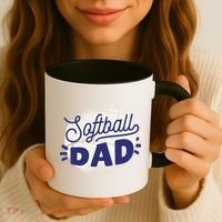 Softball Dad Coffee Mug thumb 3