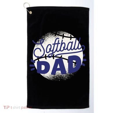 Softball Dad Golf Towel