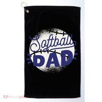 Softball Dad Golf Towel thumb 0