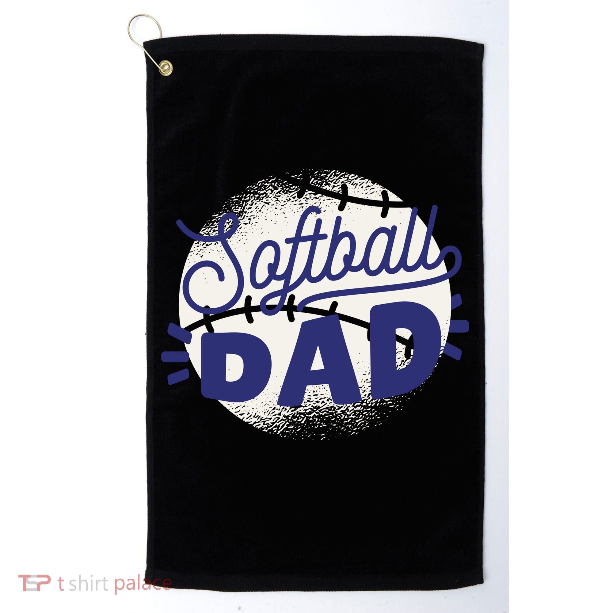Softball Dad Golf Towel