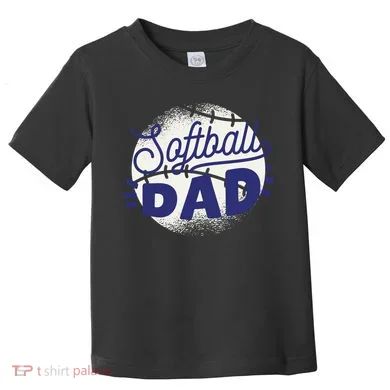 Softball Dad Toddler T-Shirt
